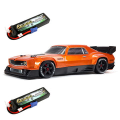1/7 FELONY 6S BLX Street Bash All-Road Muscle Car RTR, Orange plus 2x Gens Ace
