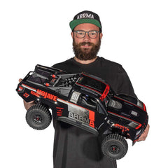 1/7 MOJAVE 6S EXB 4X4 RTR Brushless Desert Truck, Black By ARRMA