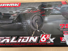 1/7 TALION 4X4 6S EXB BLX BRUSHLESS V6 SPEED TRUCK RTR 75+Mph (BLACK)