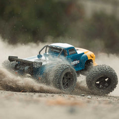 1/8 NOTORIOUS 6S V6 4X4 BLX Brushless Stunt Truck RTR, Blue plus Gens Ace