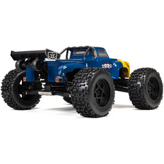 1/8 NOTORIOUS 6S V6 4X4 BLX Brushless Stunt Truck RTR, Blue plus Gens Ace