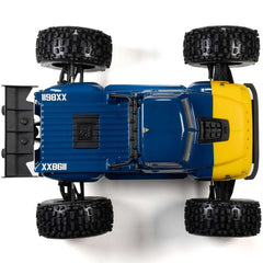 1/8 NOTORIOUS 6S V6 4X4 BLX Brushless Stunt Truck RTR, Blue by ARRMA