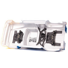 1/8 NOTORIOUS 6S V6 4X4 BLX Brushless Stunt Truck RTR, Blue plus Gens Ace