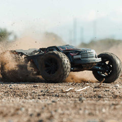 1/8 KRATON 4X4 6S EXB BLX BRUSHLESS V6 SPEED TRUCK RTR, BLACK by ARRMA