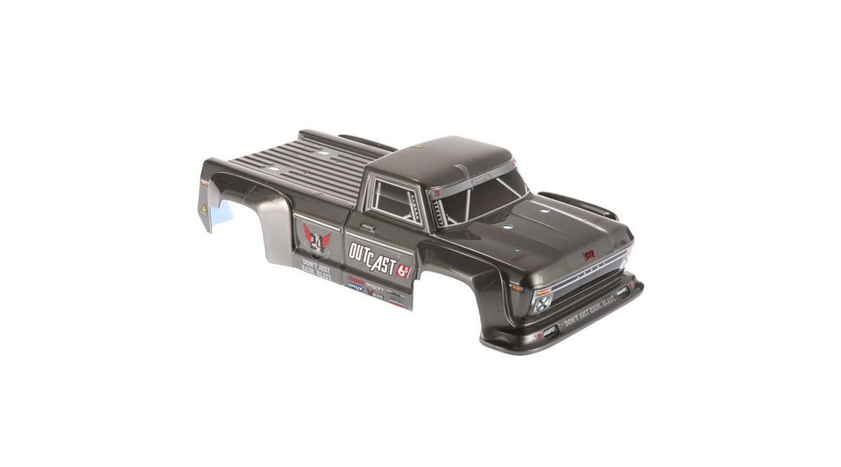 AR406097 Body Silver Outcast by ARRMA