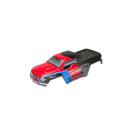 AR402196 Body Pntd/Decaled GRANITE VOLTAGE T3 Red/Blk by Arrma
