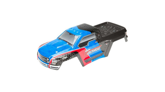 AR402198 Body Pntd/Decaled GRANITE VOLTAGE Blu/Blk by ARRMA
