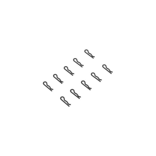 AR320209 Body Clip Black Small (10) by ARRMA