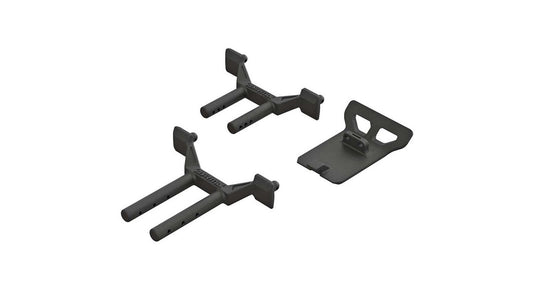AR320385 Truck Body Mount & Bumper Set Granite Voltage by ARRMA