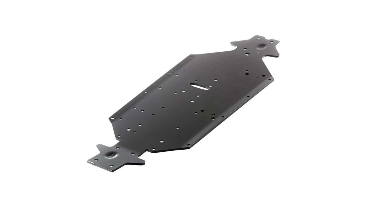 AR320188 Chassis Aluminum SWB Silver/Blue Typhon