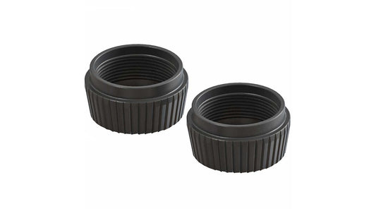 AR330513 Shock Cap Lower Aluminum Black 6S (2) by ARRMA