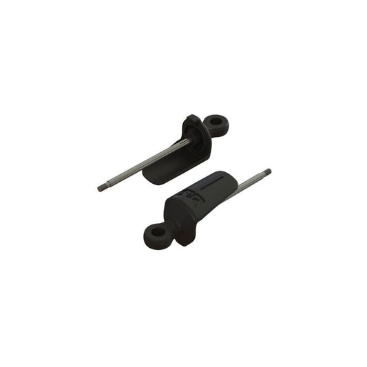 Arrma AR330537 Shock Shaft Eyelet and Spring Perch Rear suits Granite, Senton, B