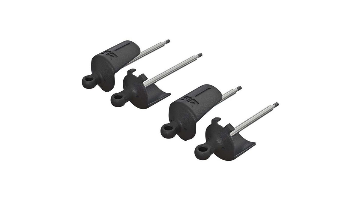 AR330527 Shock Shaft Eyelet/Spring Perch Set RR(2) suits 4S Kraton & Outcast by