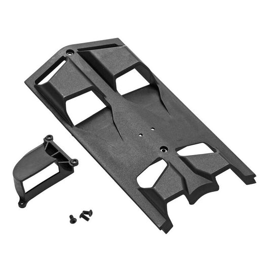 AR320346 High Airflow Center Skidplate Set Nero