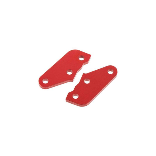 AR340072 Steering Plate A Aluminum Red (2) by Arrma