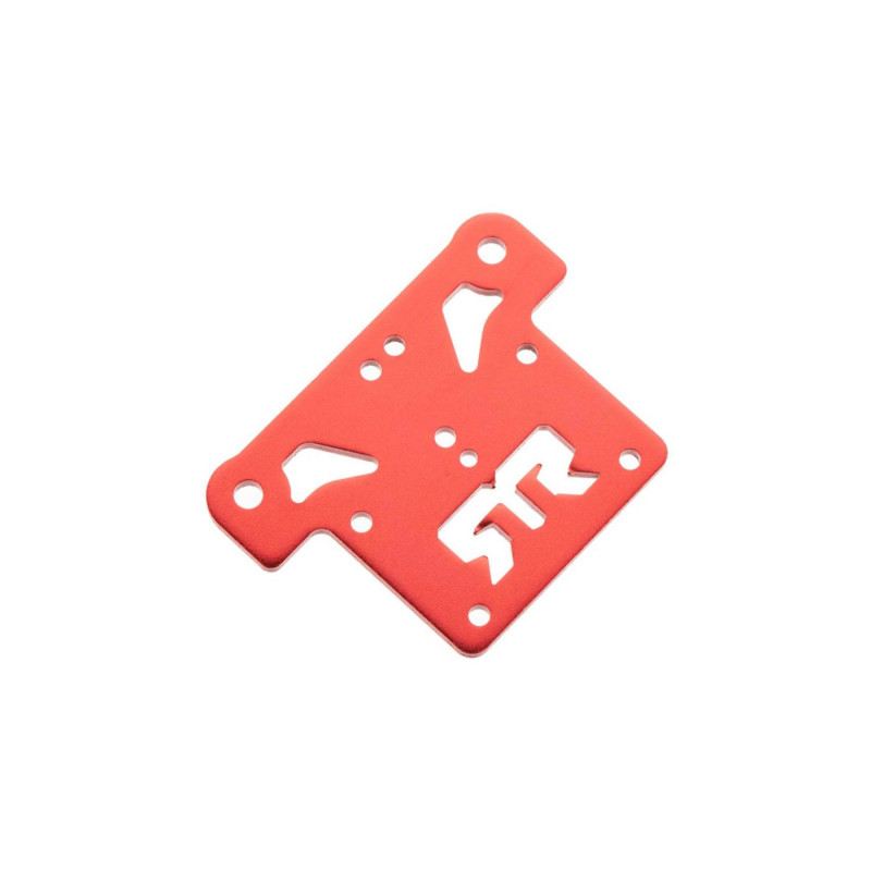 AR320195 Top Plate Aluminum Silver/Blue by Arrma