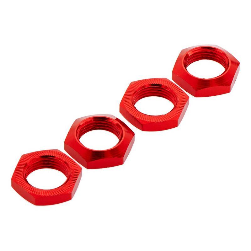 AR330360 Aluminum Wheel Nut 17mm Red Nero (4) by Arrma