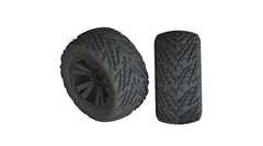 AR550049 Minokawa LP 4S Tire 3.8 Glued Black (2)