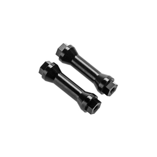 AR320218 Wing Post Aluminum Black (2) by ARRMA