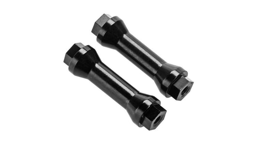 AR320218 Wing Post Aluminum Black (2) by ARRMA