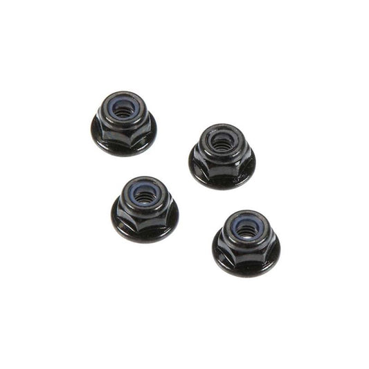 Arrma AR708001 Flange Lock Nuts 4mm (4)