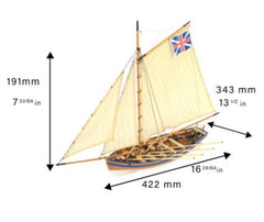 Artesania 1/25 Bounty's Jolly Longboat