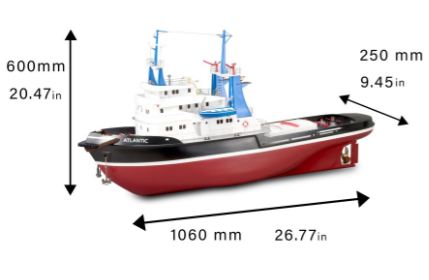 Artesania RCC: 1/50 Atlantic Tugboat
