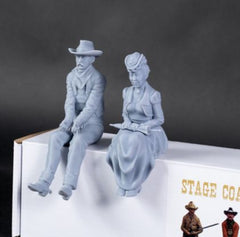 Artesania 4 figures: 1/12 Stage Coach