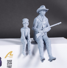 Artesania 4 figures: 1/12 Stage Coach