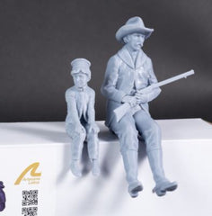 Artesania 4 figures: 1/12 Stage Coach