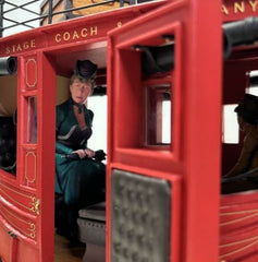 Artesania 4 figures: 1/12 Stage Coach