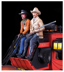 Artesania 4 figures: 1/12 Stage Coach