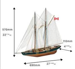 Artesania 1/75 Bluenose II Schooner