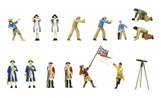 Artesania 14 figures for HMS Endeavour