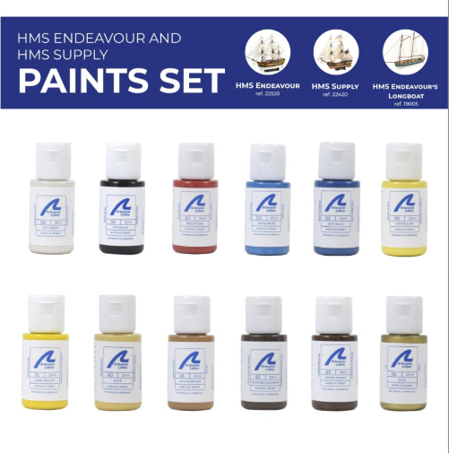 Artesania Paints for HMS Endeavour (12)