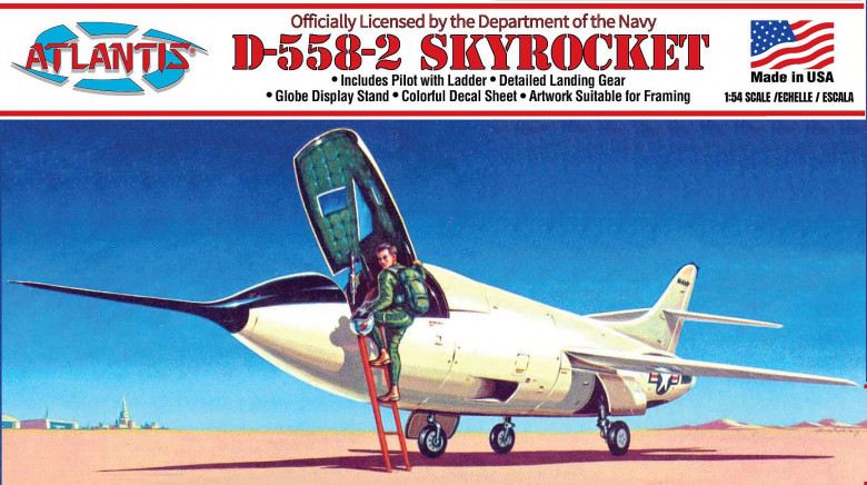 Atlantis 1/54 DouglasD558-2 SkyRocket