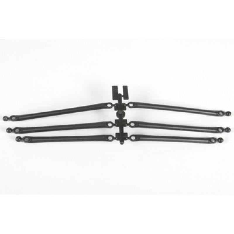 AX31553 Upper Link Set SCX10 II AX90059 by Axial