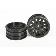 AX31587 1.9 Wheels KMC XD Machete Crawl Black (2) by Axial