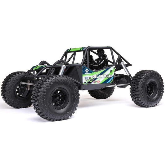 1/8 AXP8 Gilamon 2.2 4X4 RTR Brushed Trail Buggy, Green Comboed with Optional