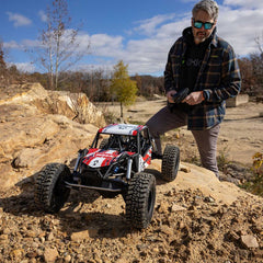 1/8 AXP8 Gilamon 2.2 4X4 RTR Brushed Trail Buggy, Red by Axial