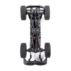 1/24 SCX24 Base Camp 4x4 Rock Crawler Brushed RTR - White With Aftermarket