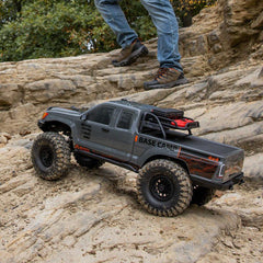 1/10 SCX10 III Base Camp 4X4 Rock Crawler Brushed RTR, Gray by Axial