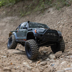 1/10 SCX10 III Base Camp 4X4 Rock Crawler Brushed RTR, Gray by Axial
