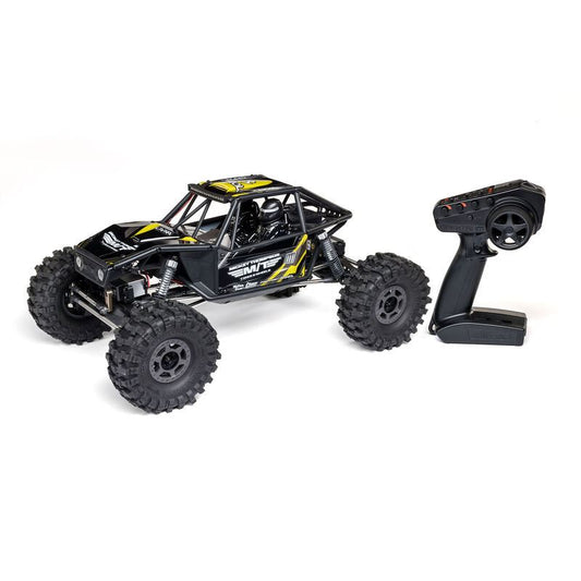 **DSC** 1/10 UTB10 Capra 1.9 4WS 4X4 RTR Brushed Rock Crawler, Yellow by Axial