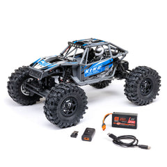 1/18 UTB18 Capra 4WS 4WD Trail Buggy RTR with Battery & Charger, Blue by Axial