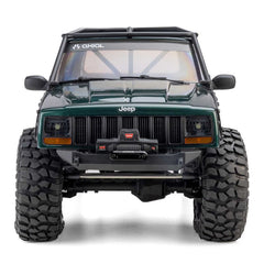 1/10 SCX10 III Jeep Cherokee XJ 4X4 RTR Brushed Rock Crawler, Green by Axial
