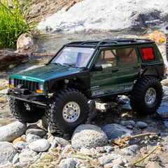 1/10 SCX10 III Jeep Cherokee XJ 4X4 RTR Brushed Rock Crawler, Green by Axial