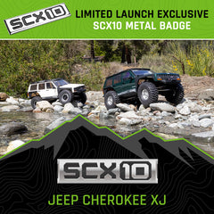 1/10 SCX10 III Jeep Cherokee XJ 4X4 RTR Brushed Rock Crawler, Green by Axial