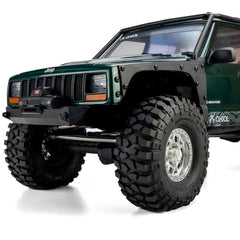 1/10 SCX10 III Jeep Cherokee XJ 4X4 RTR Brushed Rock Crawler, Green by Axial