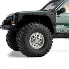 1/10 SCX10 III Jeep Cherokee XJ 4X4 RTR Brushed Rock Crawler, Green by Axial